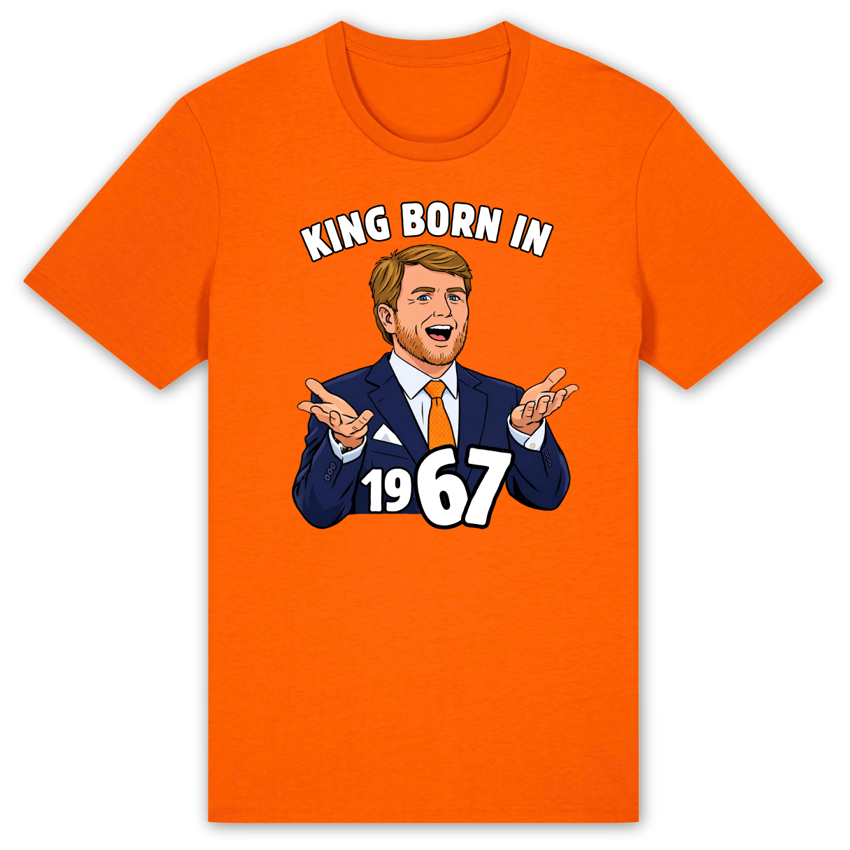 King born in 1967 | Koningsdag T-shirt