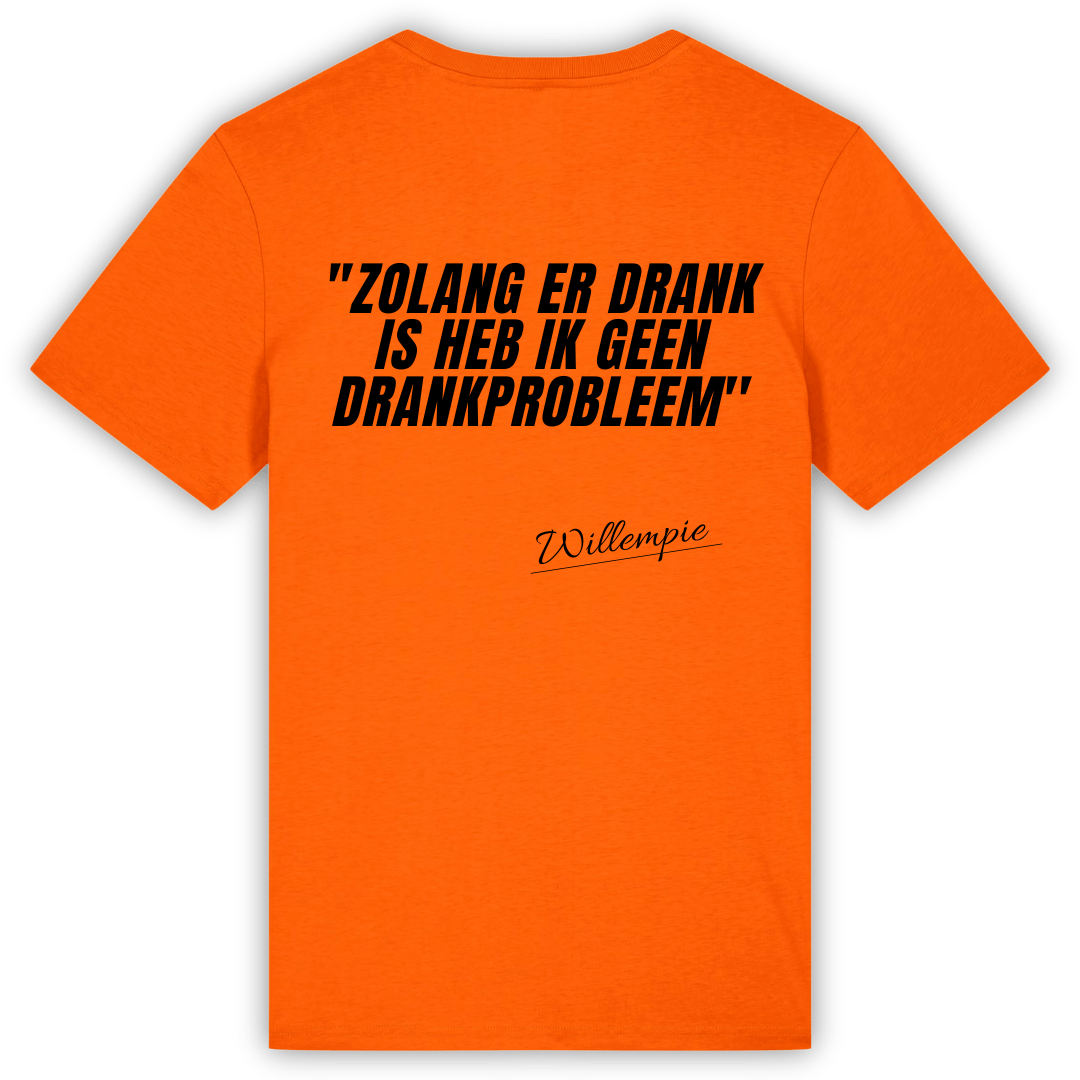 Drankprobleem | Koningsdag T-shirt - T-shirt Duobedankt