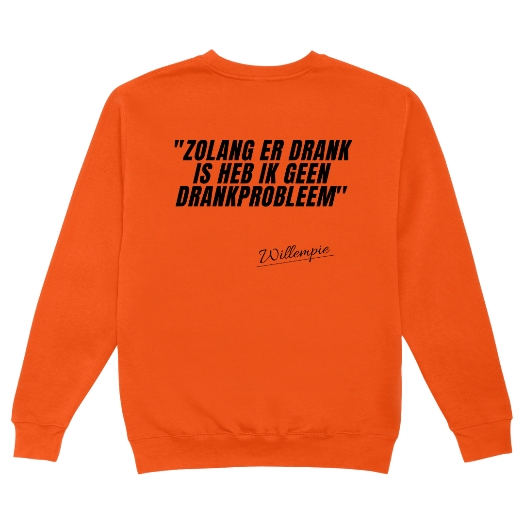 Drankprobleem | Koningsdag Trui - Sweaters Duobedankt