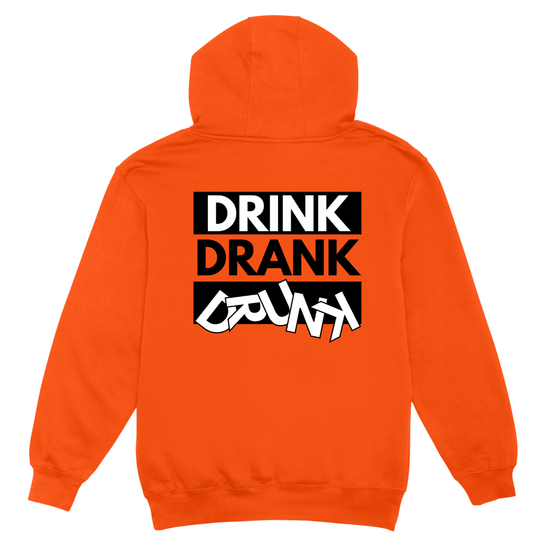 Drink Drank Drunk | Koningsdag Hoodie - Hoodies Duobedankt
