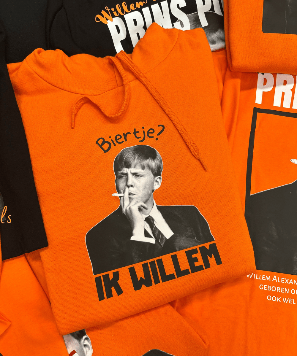 Ik Willem | Koningsdag Hoodie - Hoodies Duobedankt