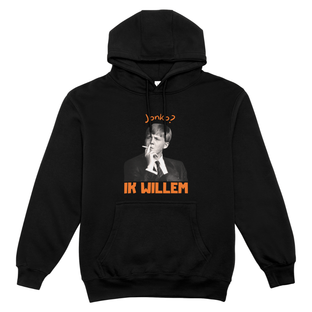 Ik Willem | Koningsdag Hoodie - Hoodies Duobedankt
