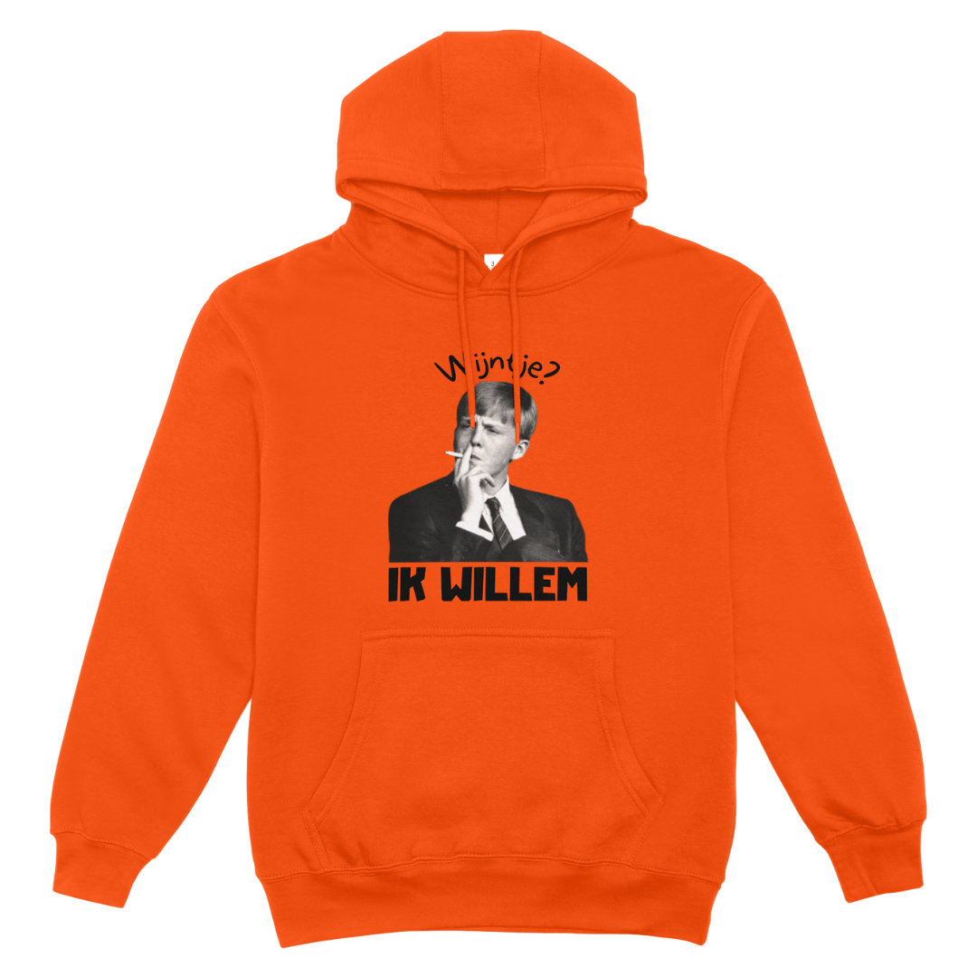 Ik Willem | Koningsdag Hoodie - Hoodies Duobedankt
