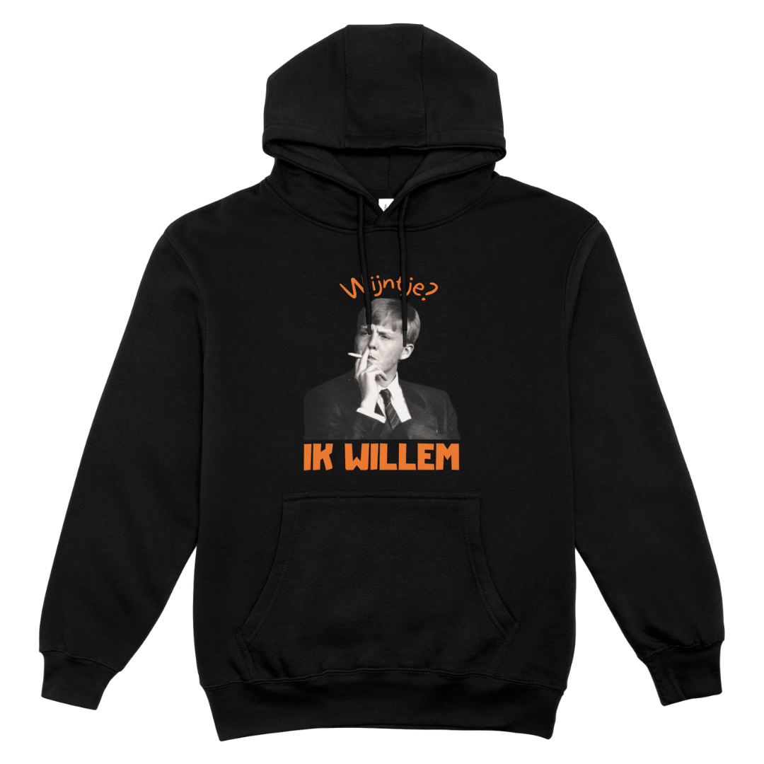 Ik Willem | Koningsdag Hoodie - Hoodies Duobedankt