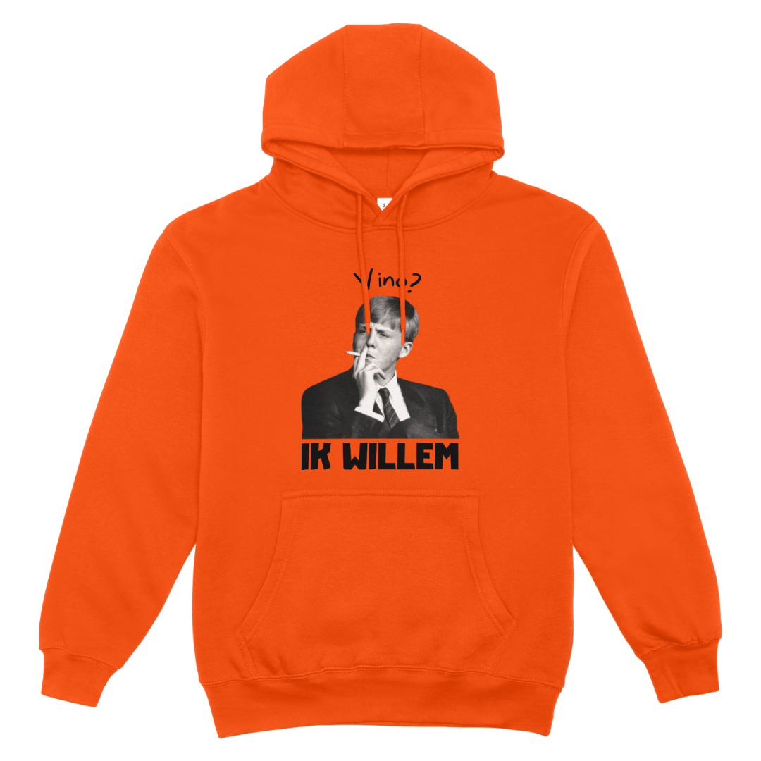 Ik Willem | Koningsdag Hoodie - Hoodies Duobedankt