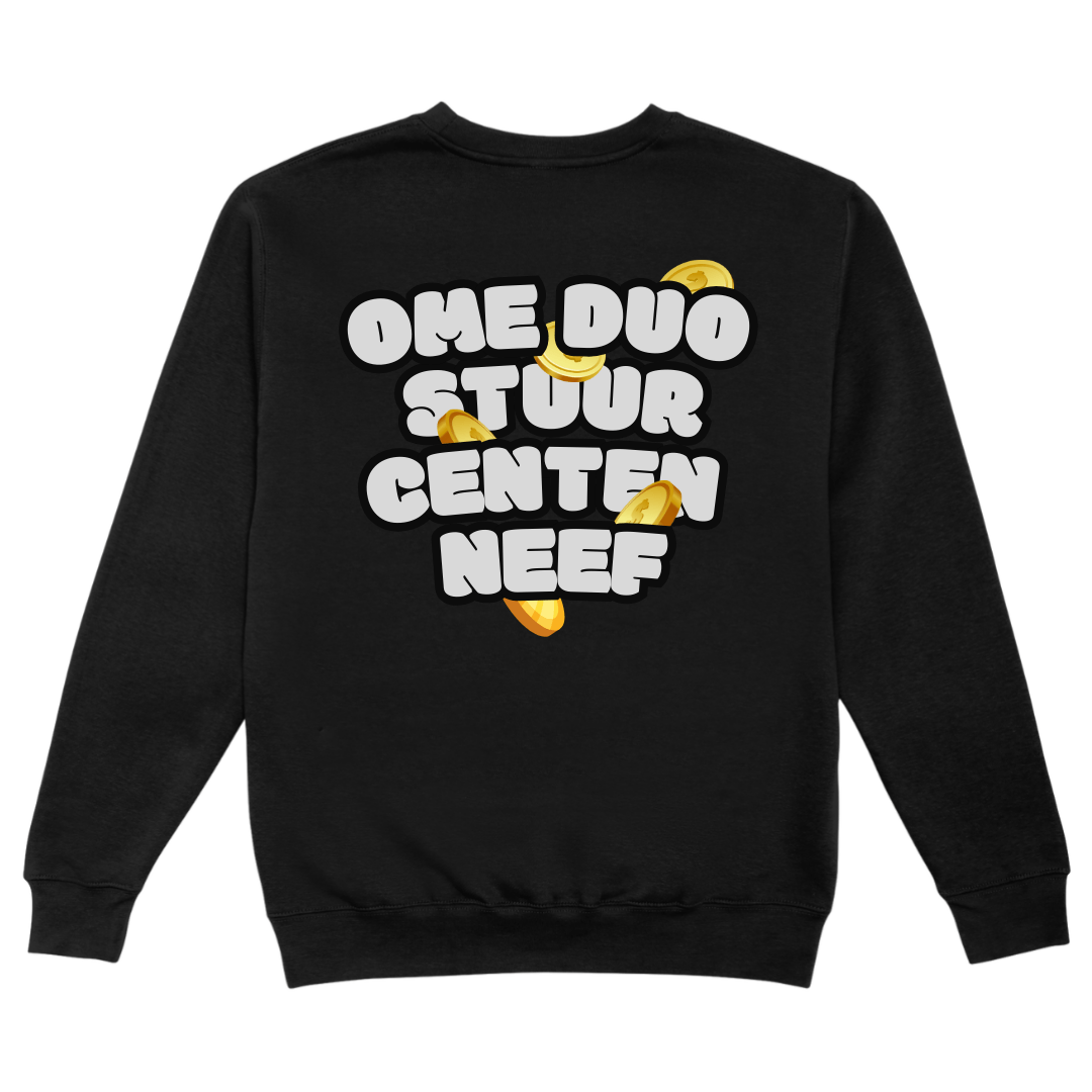 Ome Duo stuur centen neef | Trui - Sweaters Duobedankt