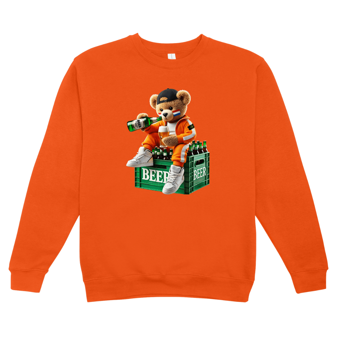 Teddy Beer | Koningsdag Trui - Sweaters Duobedankt