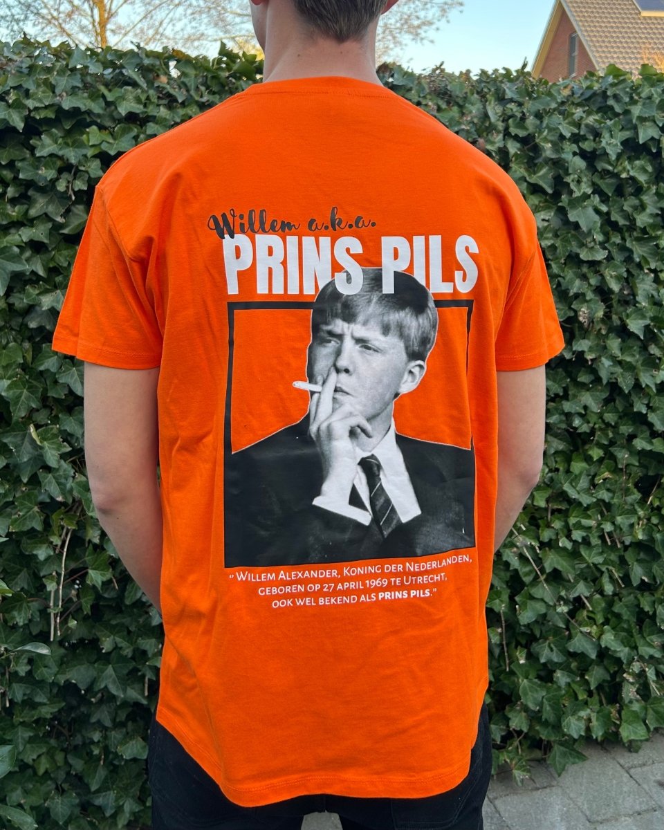 Willem Alexander Prins Pils | Koningsdag T-shirt - T-shirt Duobedankt