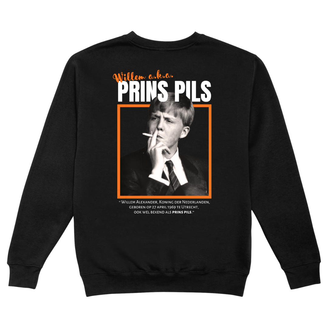Willem Alexander Prins Pils | Koningsdag Trui - Sweaters Duobedankt