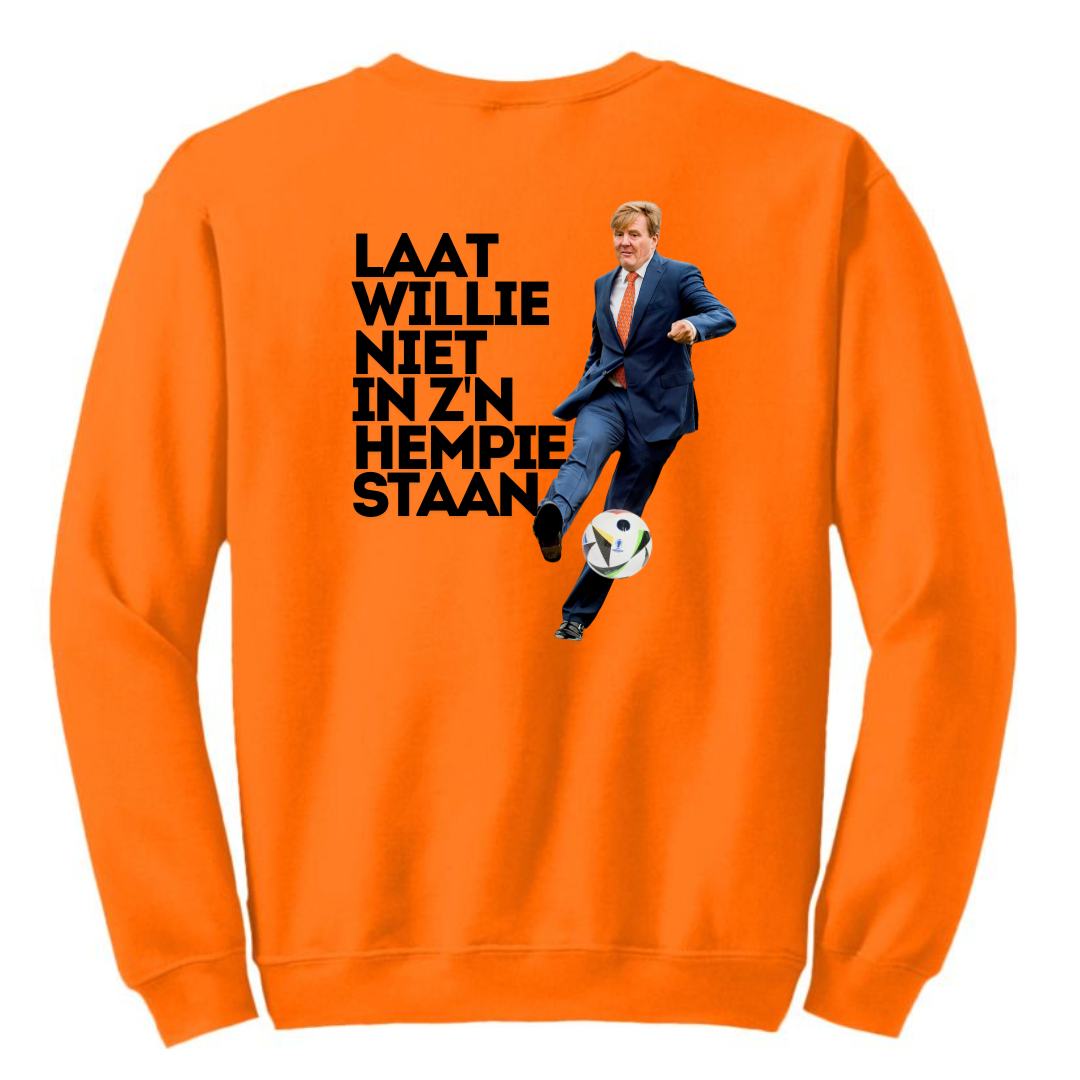 Laat willie niet in z'n hempie staan | Sweater