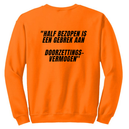 Half bezopen | Sweater