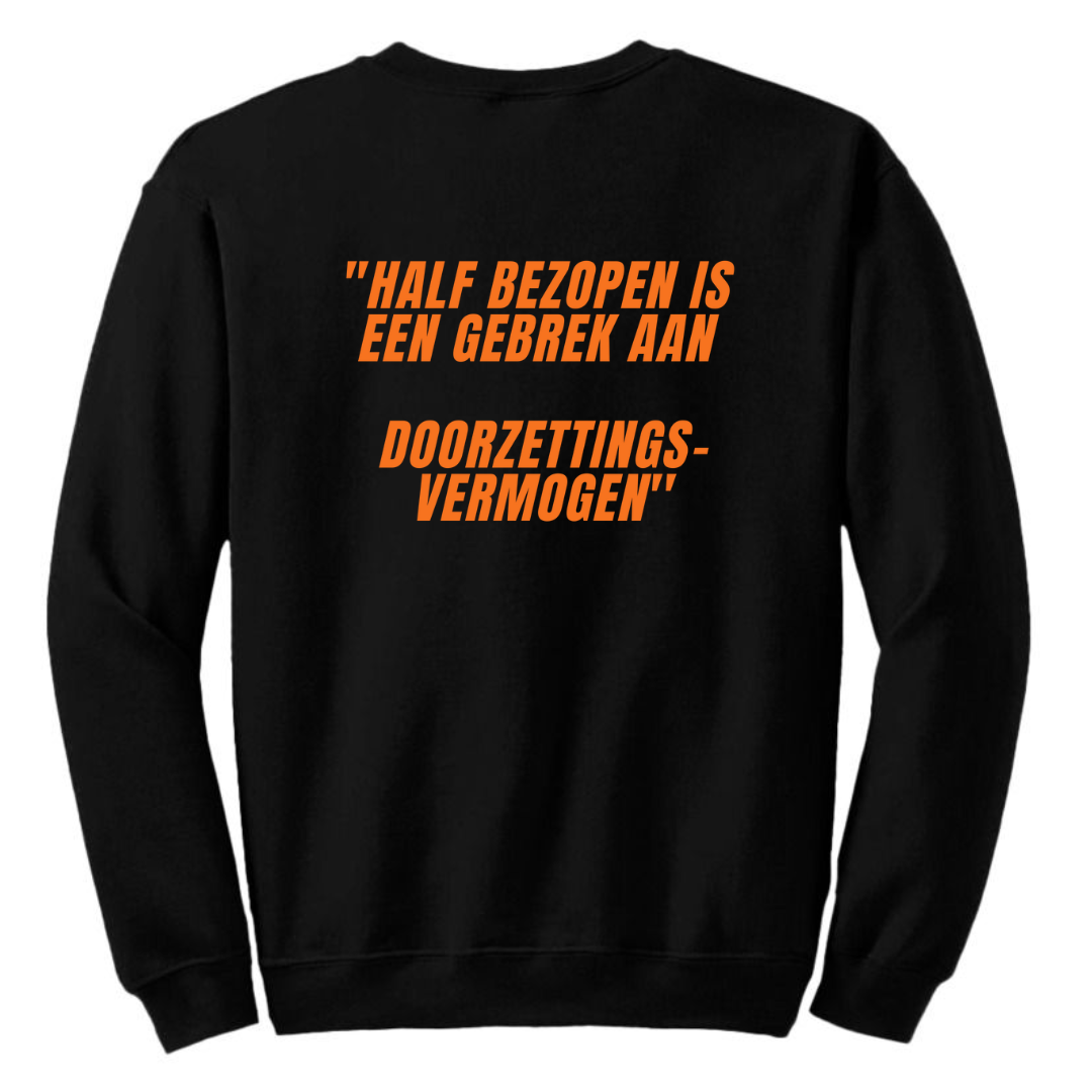 Half bezopen | Sweater