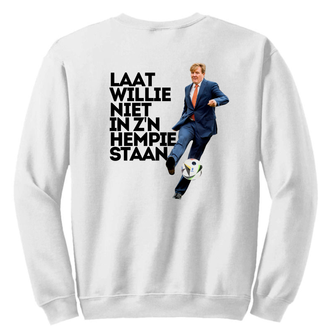 Laat willie niet in z'n hempie staan | Sweater