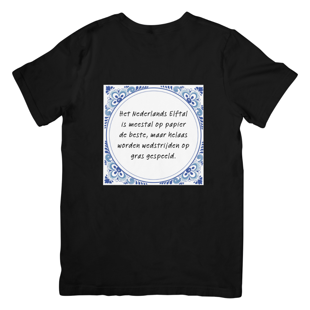 Helaas worden wedstrijden op gras gespeeld | T-shirt