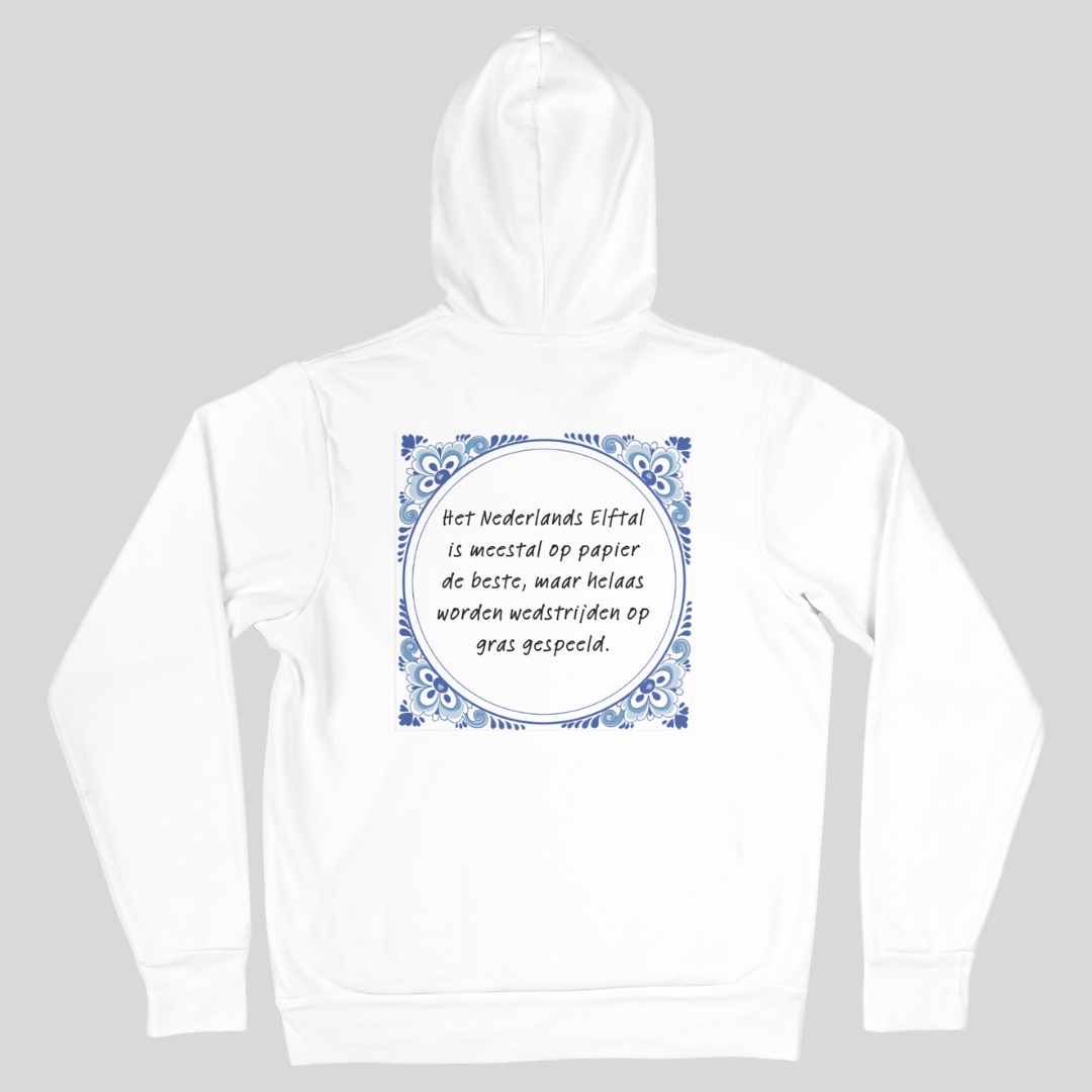 Helaas worden wedstrijden op gras gespeeld | Hoodie