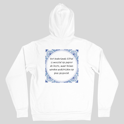 Helaas worden wedstrijden op gras gespeeld | Hoodie