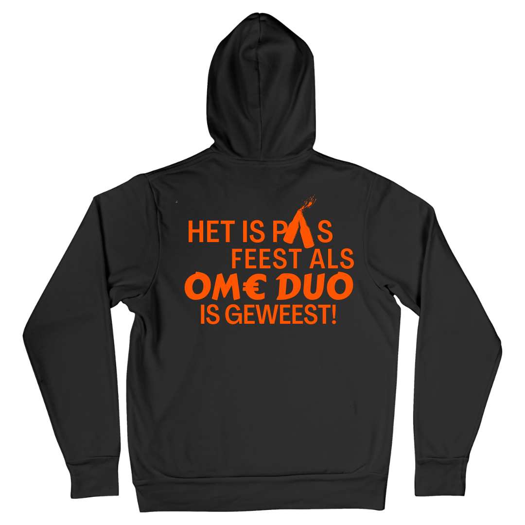 Het is pas feest als Ome Duo is geweest | Hoodie