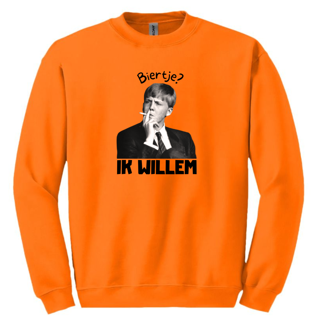 Ik Willem - Biertje? | Sweater