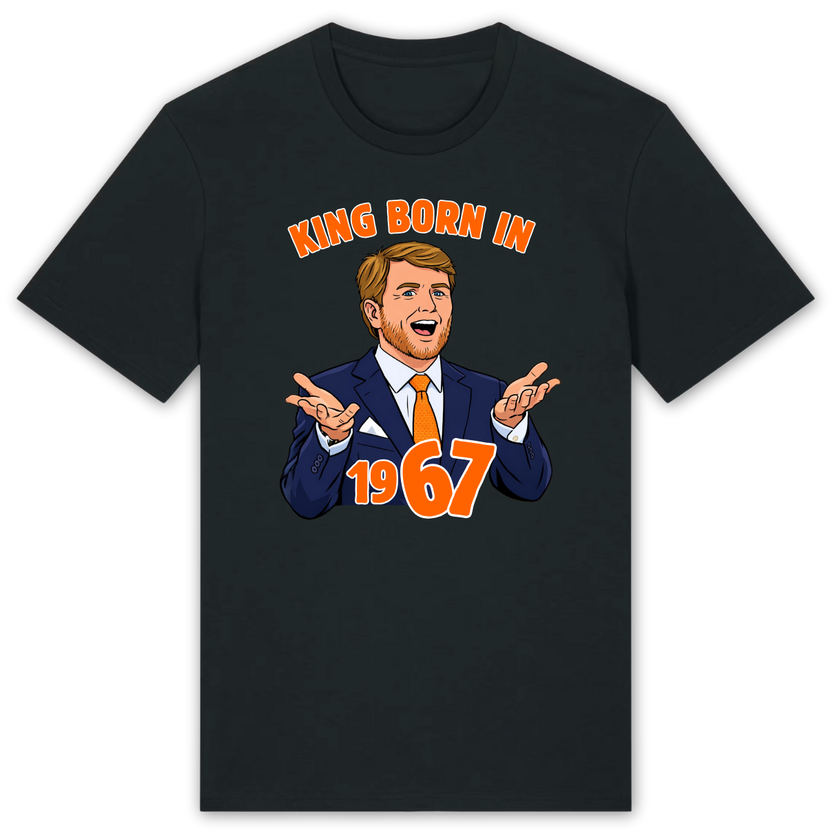 King born in 1967 | Koningsdag T-shirt