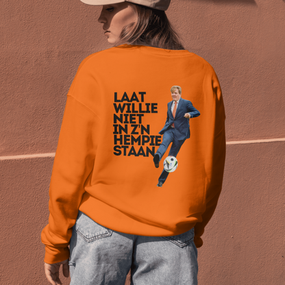 Laat willie niet in z'n hempie staan | Sweater