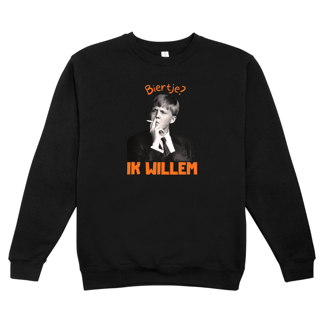 Ik Willem | Koningsdag Trui - Sweaters Duobedankt