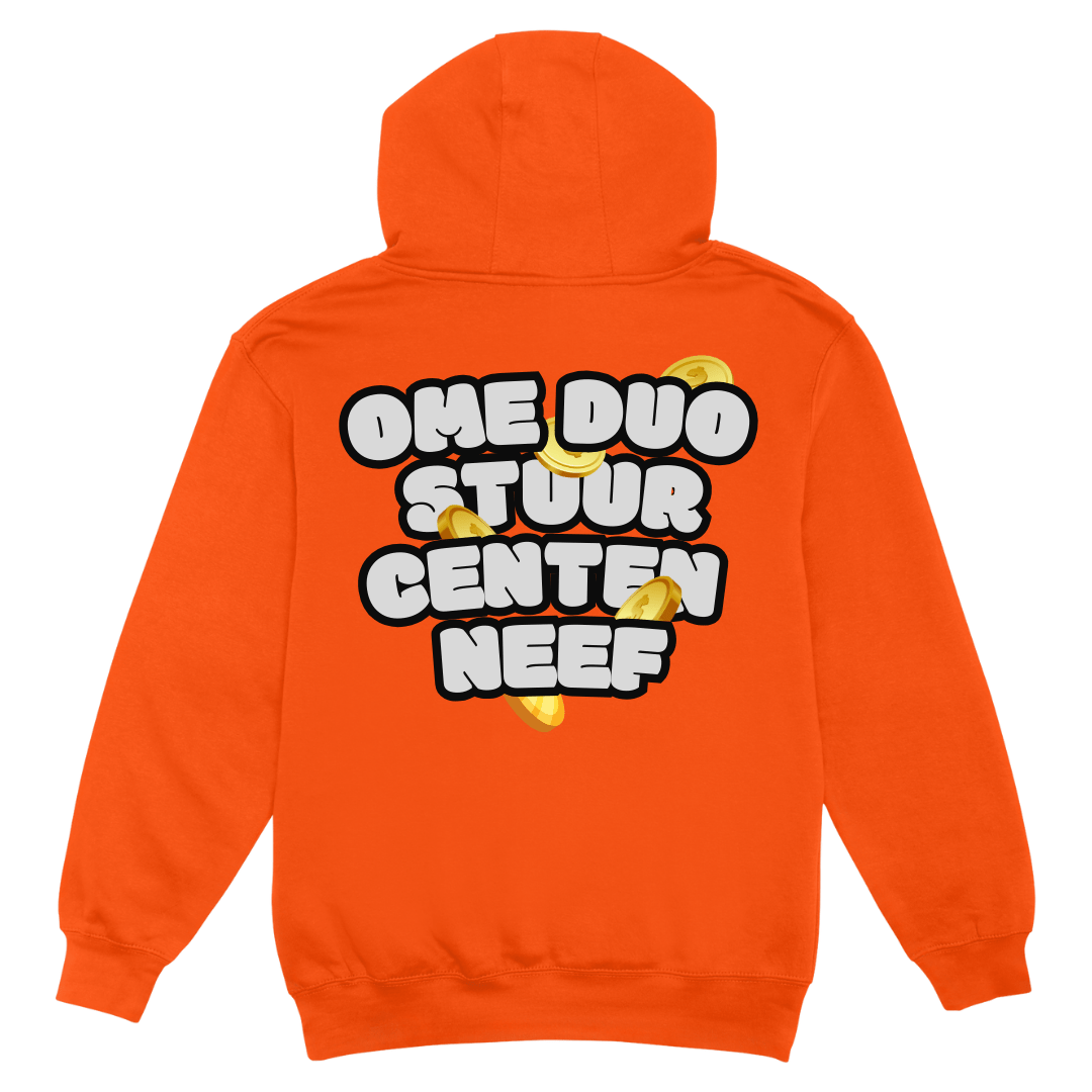 Ome Duo stuur centen neef | Hoodie - Duobedankt