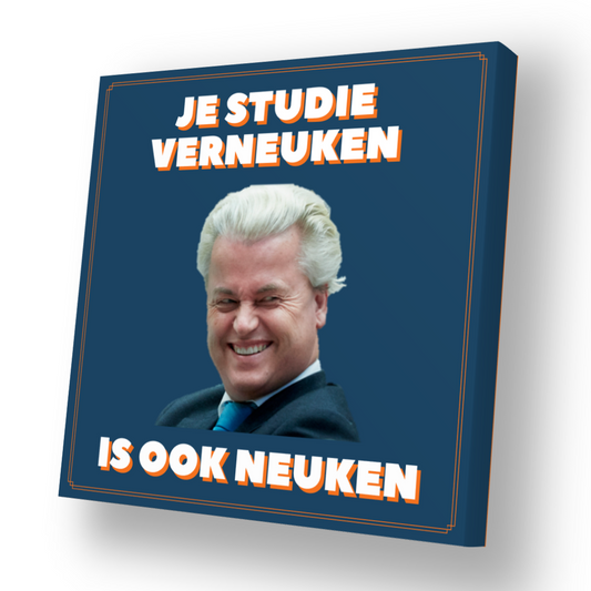 Je studie verneuken, is ook neuken - Canvas